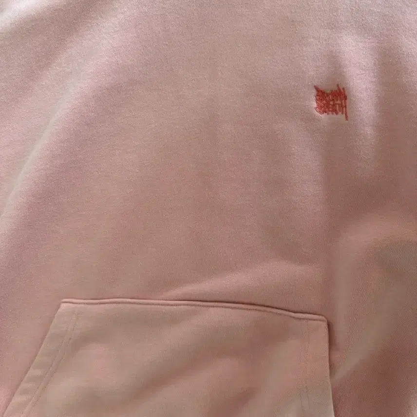 [BUNJANG] Brownbreath Pink Hoodie / 브라운브레스 핑크색 후드티