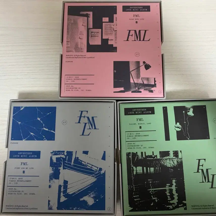 [BUNJANG] Seventeen FML Unsealed Album (Full Components, Excluding Photocard) / 세븐틴 fml 개봉앨범(포카빼고 구성품 풀구성)