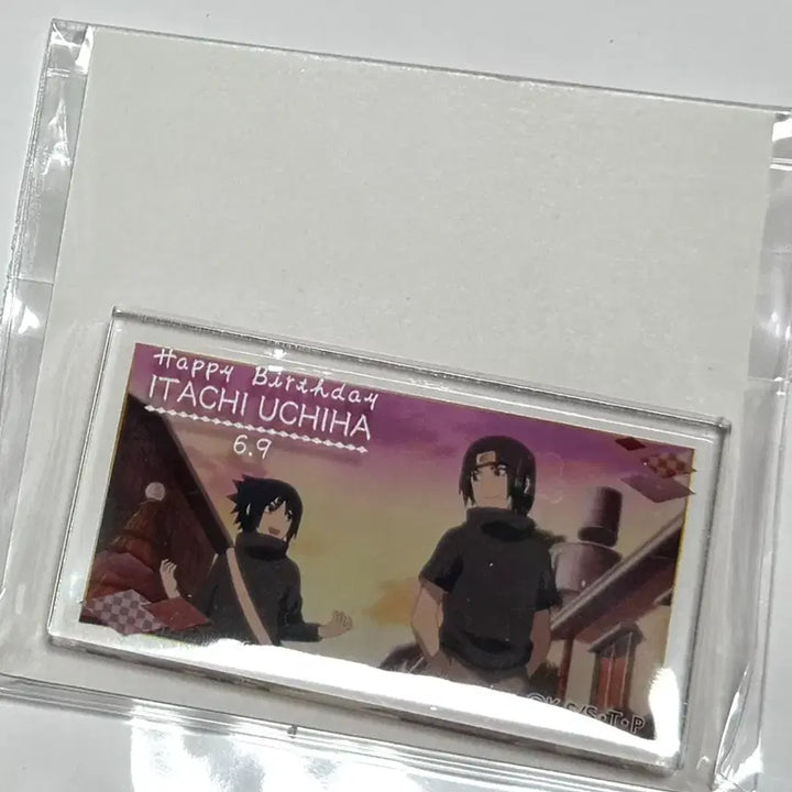 [SOLD OUT] 나루토 이타치 생일 아크릴블록 아크릴블럭