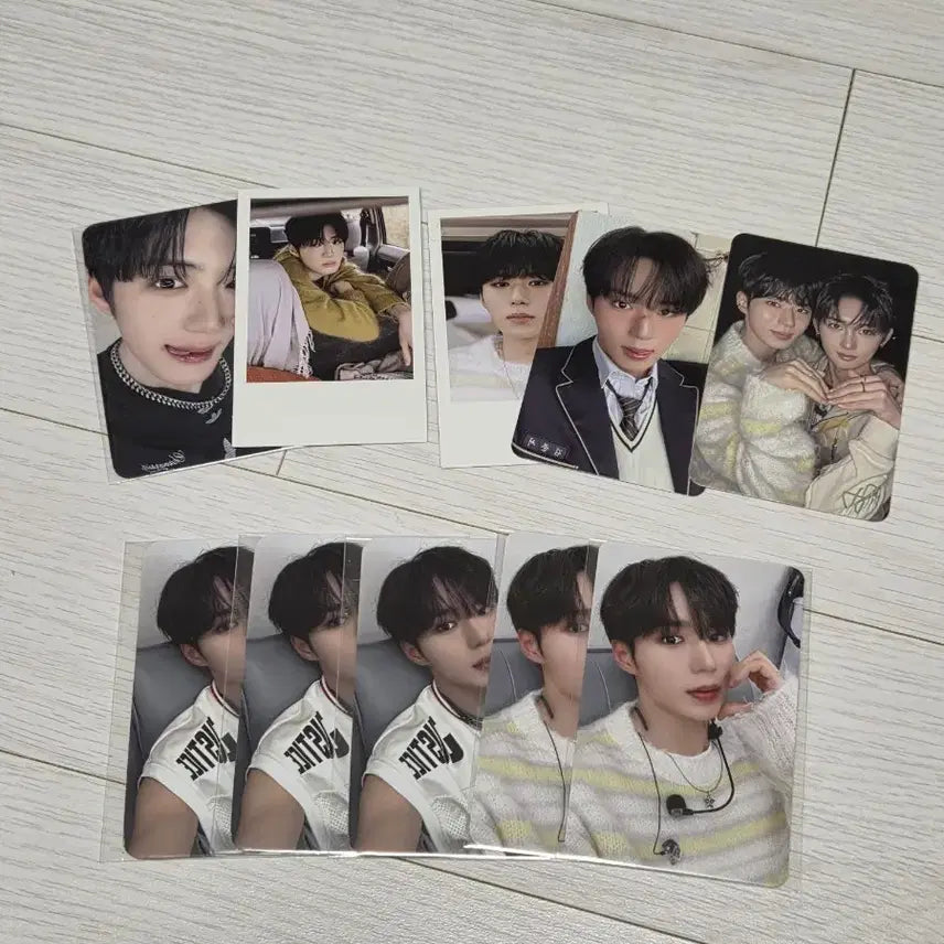 [BUNJANG] AlphaDriveOne Sanghyeon &amp; Junseo POB Bundle Set Photocard / 알파드라이브원 알디원 상현 준서 포카 일괄양도 쇼케이스 미공포 유닛포카