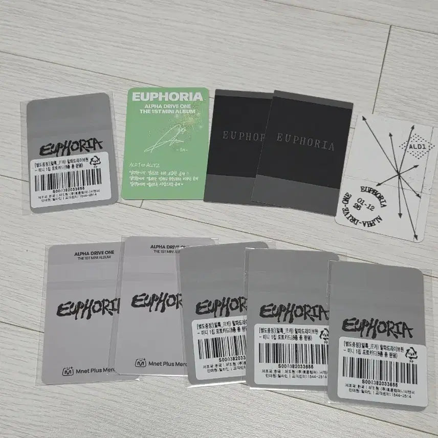 [BUNJANG] AlphaDriveOne Sanghyeon &amp; Junseo POB Bundle Set Photocard / 알파드라이브원 알디원 상현 준서 포카 일괄양도 쇼케이스 미공포 유닛포카