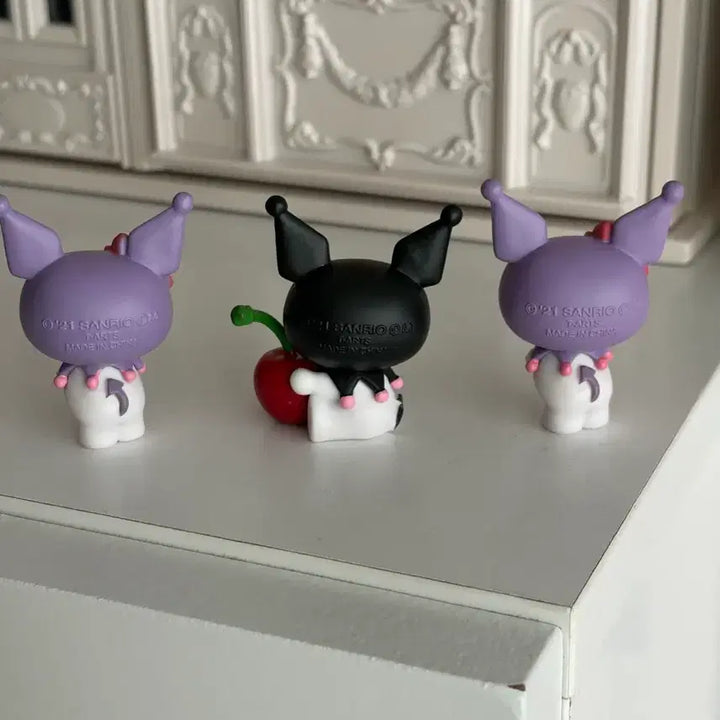 [BUNJANG] Sanrio Kuromi My Color Gacha Figure Bundle Set / 일괄) 산리오 마이컬러 가챠 쿠로미 피규어 체리 쿠로미 세트