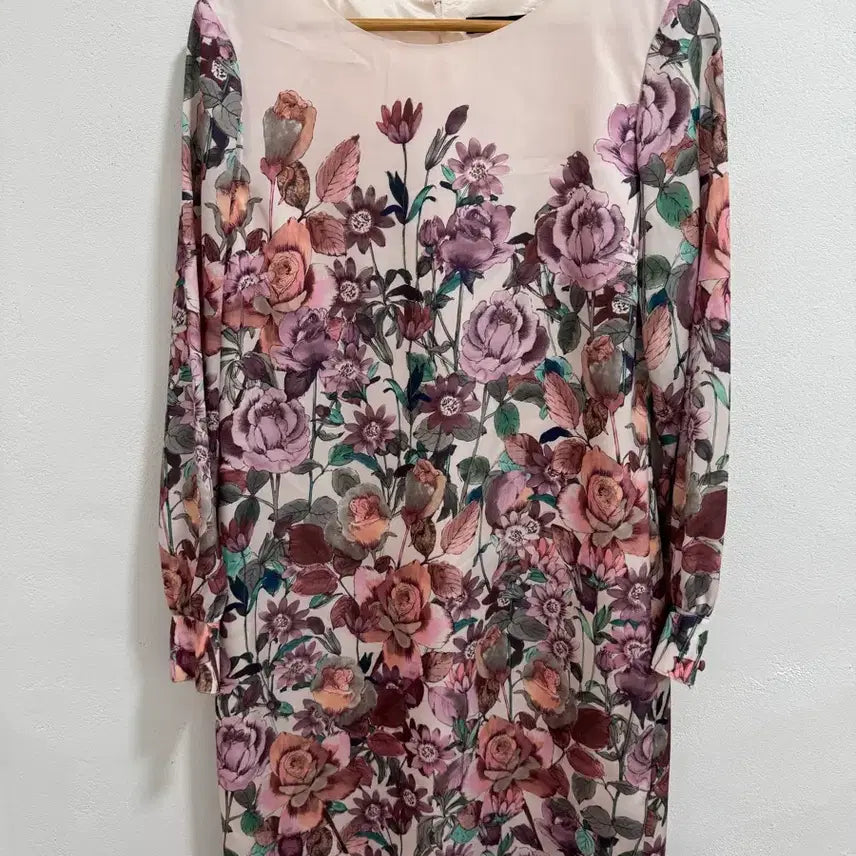 [BUNJANG] Brooks Brothers Floral Midi Dress / 브룩스브라더스 미사용 꽃무늬 플라워 원피스
