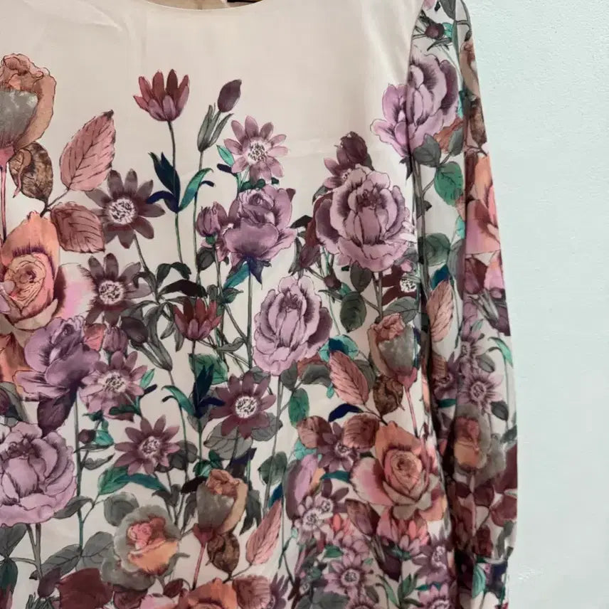 [BUNJANG] Brooks Brothers Floral Midi Dress / 브룩스브라더스 미사용 꽃무늬 플라워 원피스