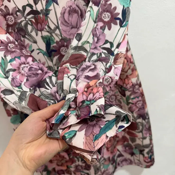 [BUNJANG] Brooks Brothers Floral Midi Dress / 브룩스브라더스 미사용 꽃무늬 플라워 원피스