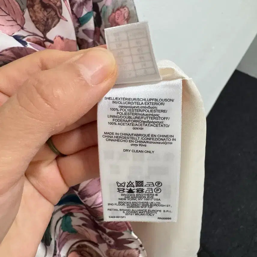 [BUNJANG] Brooks Brothers Floral Midi Dress / 브룩스브라더스 미사용 꽃무늬 플라워 원피스