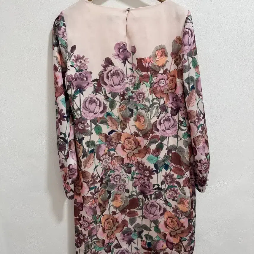 [BUNJANG] Brooks Brothers Floral Midi Dress / 브룩스브라더스 미사용 꽃무늬 플라워 원피스