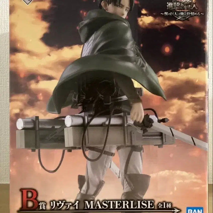 [BUNJANG] Attack on Titan Levi B Prize Figure Bundle Set / (미개봉)진격의거인 리바이B상 초코노코 하위상 일괄