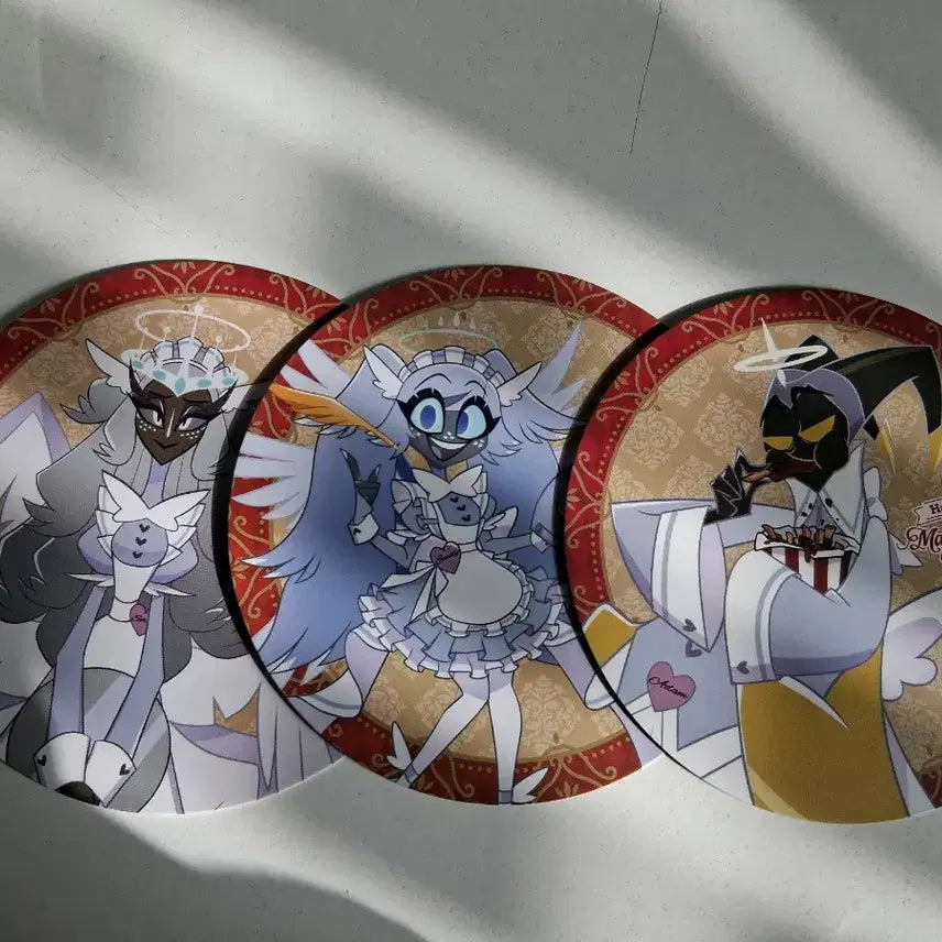 [BUNJANG] Hazbin Hotel Coaster Bundle Set / 해즈빈 호텔 종이 코스터 일괄판매 합니다