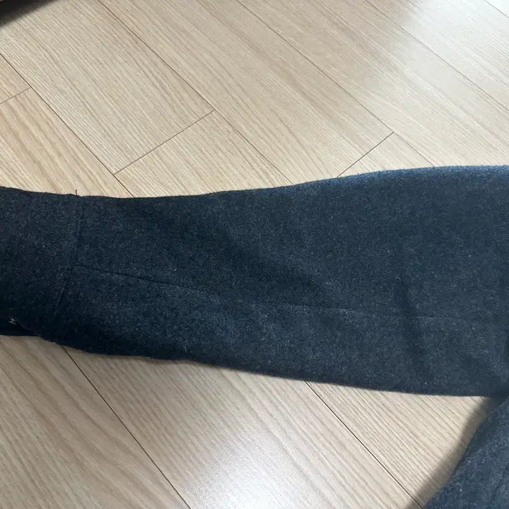 [BUNJANG] Stussy Charcoal Wool Coat M Size / 스투시 차콜 모직 코트 M사이즈
