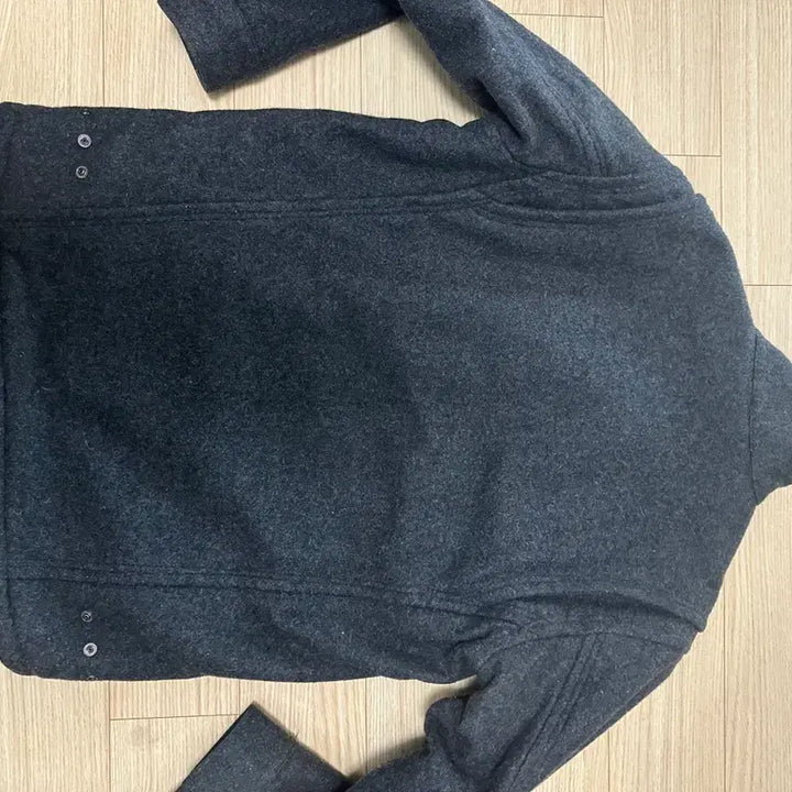 [BUNJANG] Stussy Charcoal Wool Coat M Size / 스투시 차콜 모직 코트 M사이즈