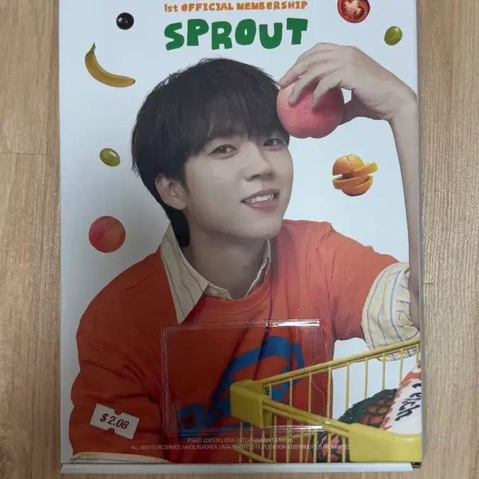 [BUNJANG] Infinite Nam Woohyun Saessak 1st Membership Kit / 인피니트 남우현 새싹 1기 멤버쉽 키트