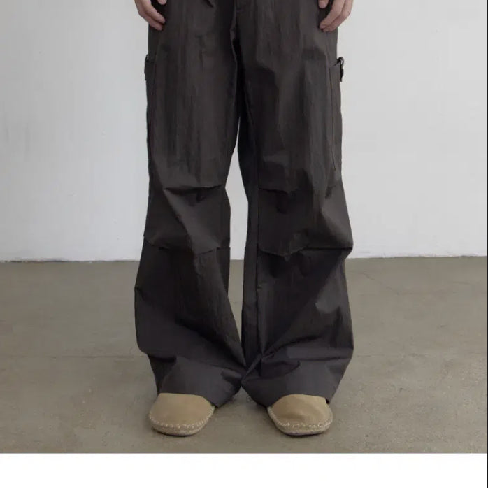 [BUNJANG] Parakeet Pocket Cargo Pants Charcoal Brown - Mint Condition / 파라킷 Pocket Cargo Pants 차콜브라운 - 최상