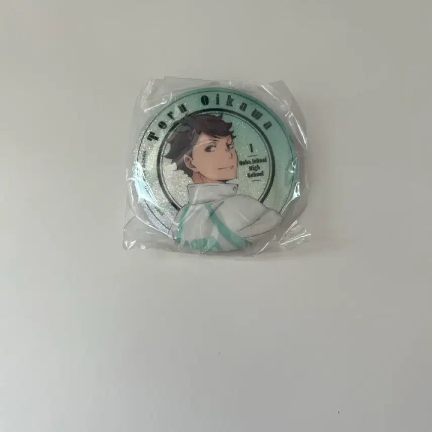 [BUNJANG] Haikyu Oikawa Tooru Glitter Badge / 하이큐 오이카와 토오루 글리터 캔뱃지
