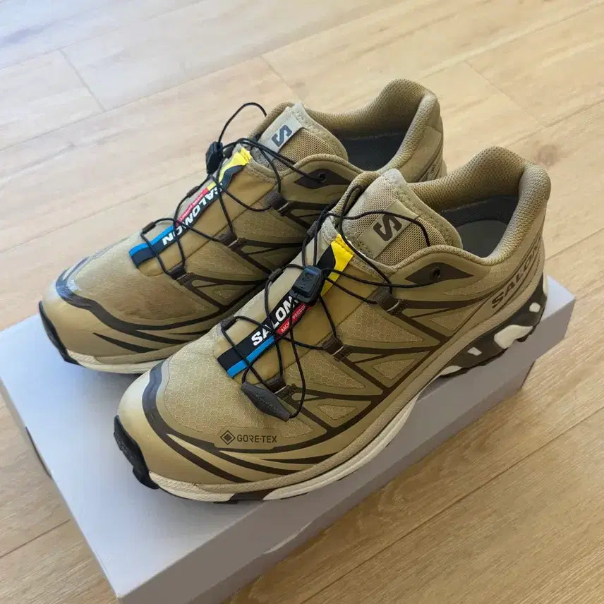 [SOLD OUT] (265)살로몬 XT6 고어텍스 베이지