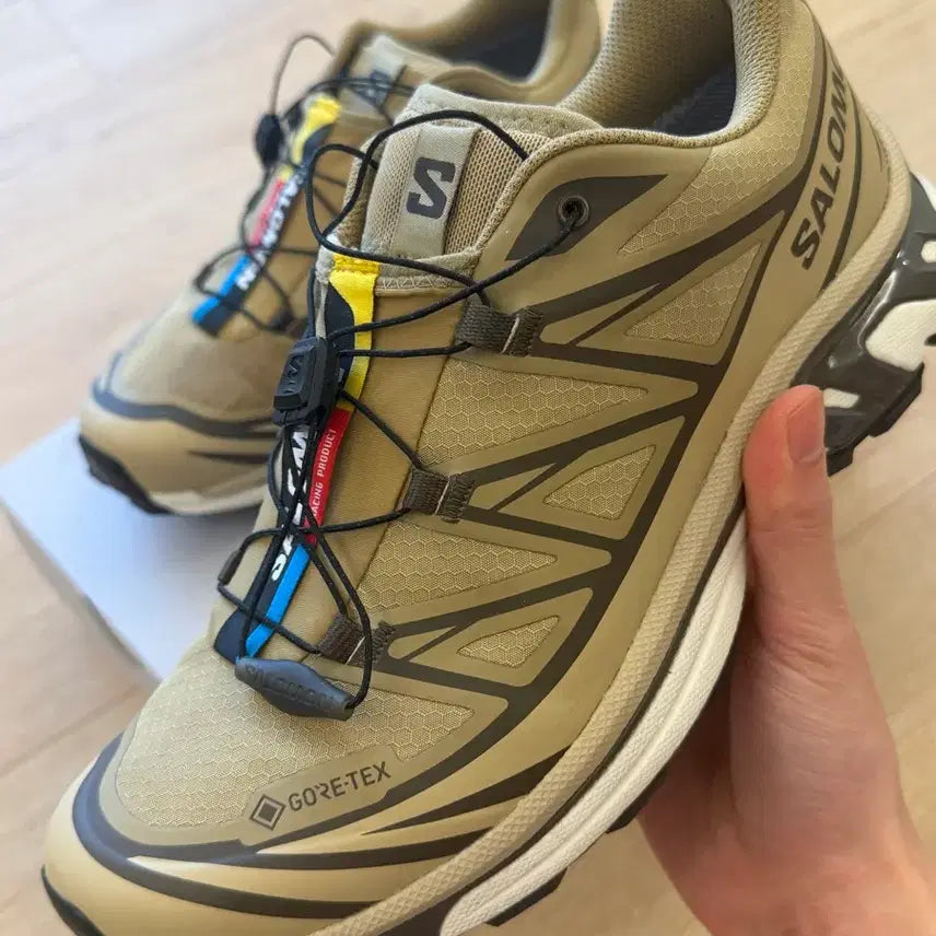 [SOLD OUT] (265)살로몬 XT6 고어텍스 베이지