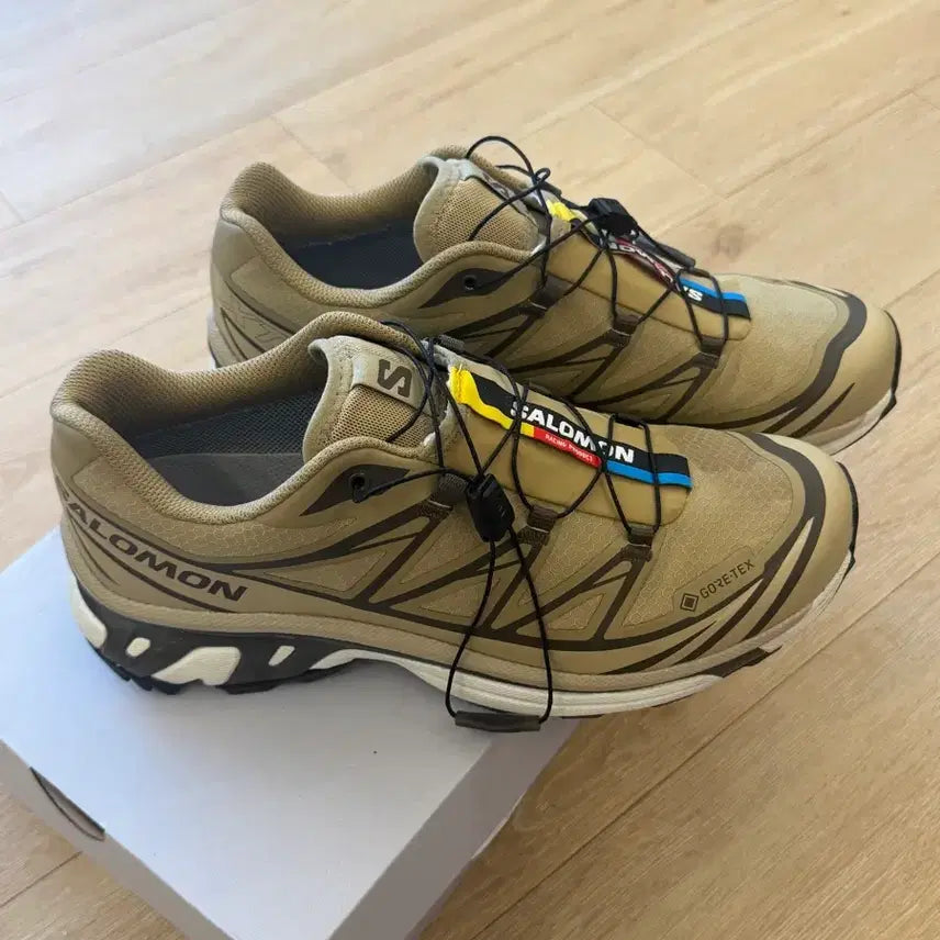 [SOLD OUT] (265)살로몬 XT6 고어텍스 베이지