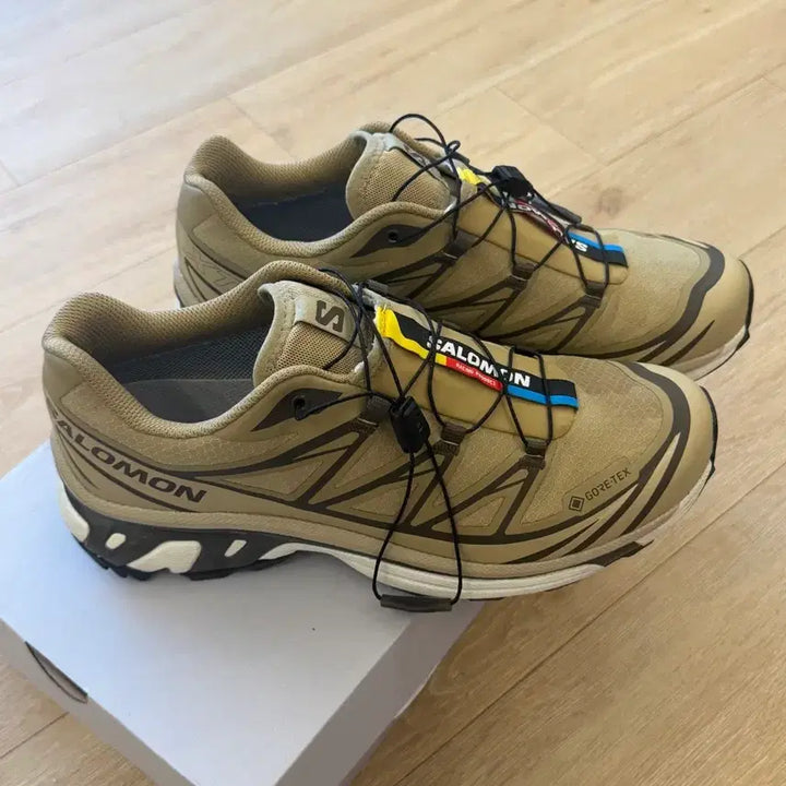 [SOLD OUT] (265)살로몬 XT6 고어텍스 베이지