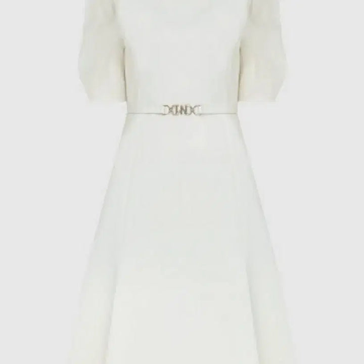 [SOLD OUT] 라인어디션 시스루 슬리브 v넥 원피스