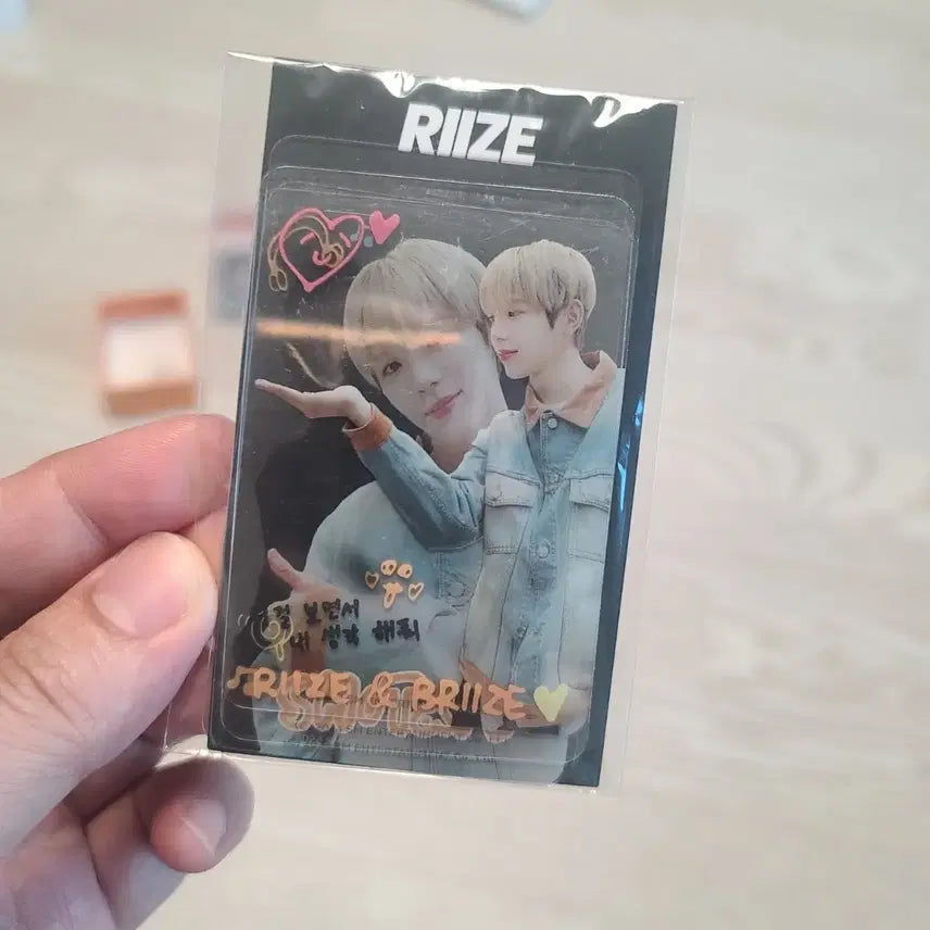 [BUNJANG] RIIZE Shotaro Layered Photocard / 라이즈 쇼타로 레이어드 포토카드(새상품)