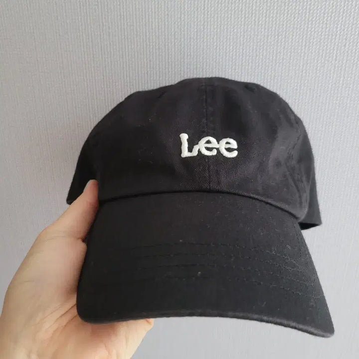 [BUNJANG] LEE Black Baseball Cap Hat / LEE 리 블랙 볼캡 모자