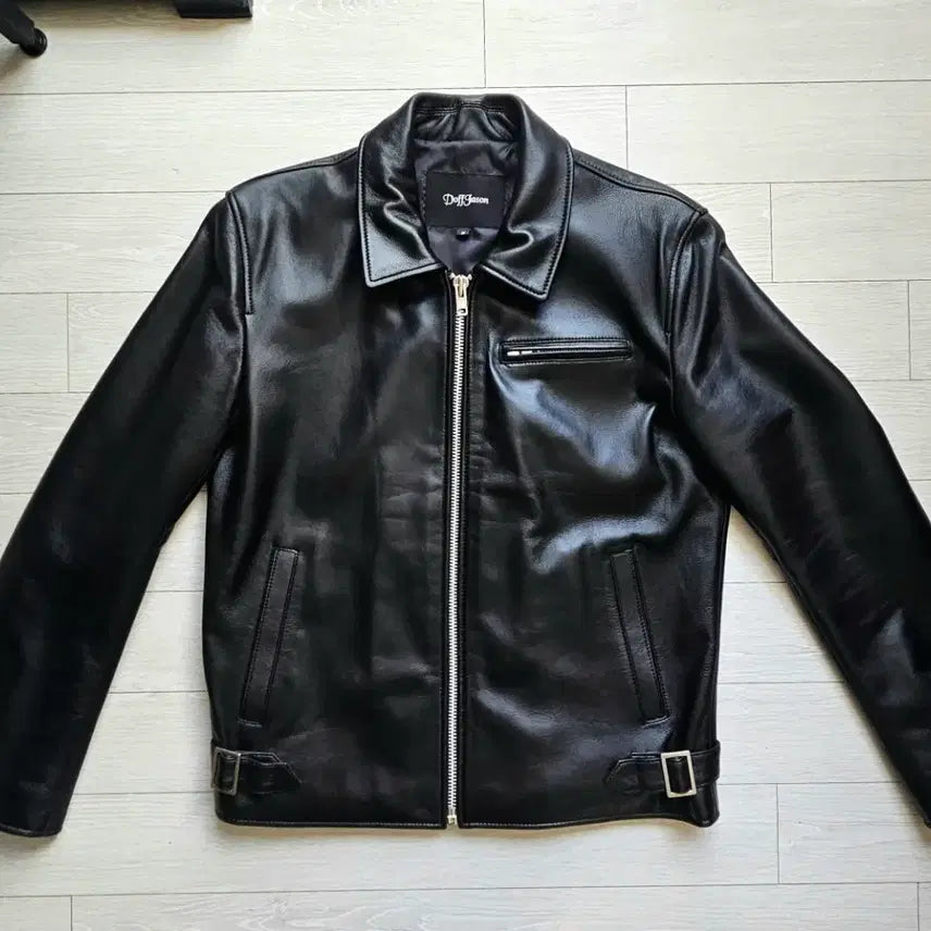 [BUNJANG] Dope Jayson Lambskin Single Jacket / 도프제이슨 램스킨 싱글 자켓