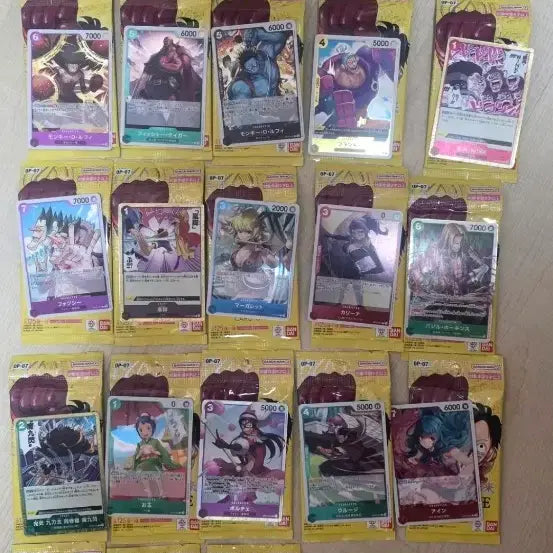 [BUNJANG] Bandai One Piece Card Game - Future in 500 Years - Bundle Set / 원피스 반다이 카드 게임 500년 후의 미래 177장 일괄 처분