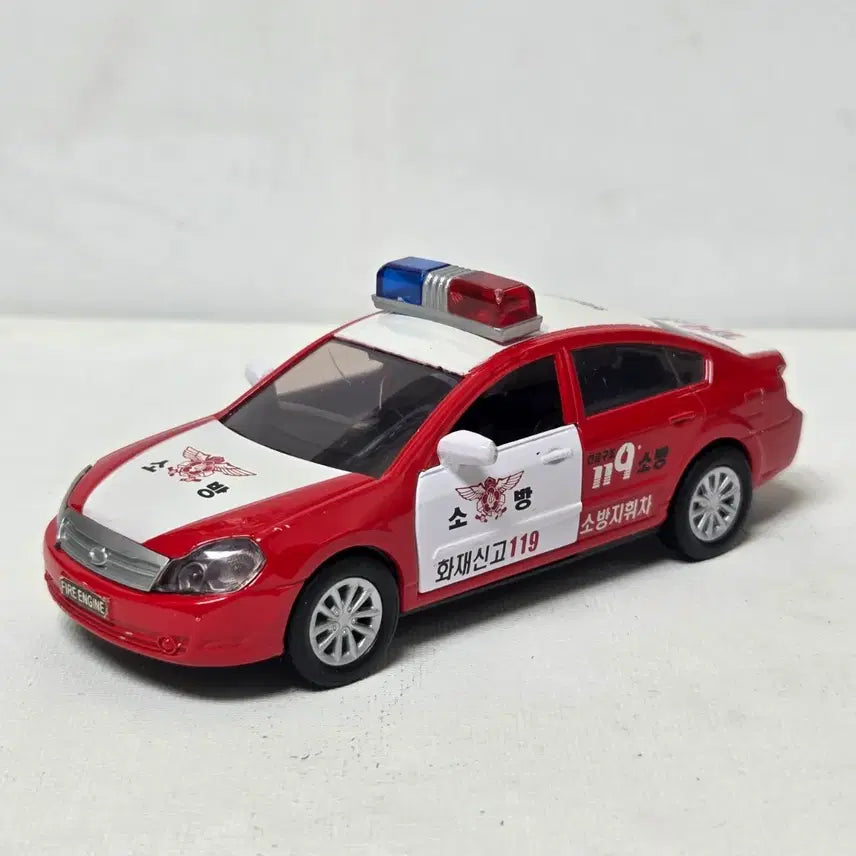 [BUNJANG] SM5 Impression Fire Truck Diecast Miniature Car / sm5 임프레션 미니카 다이캐스트 소방차 미니카
