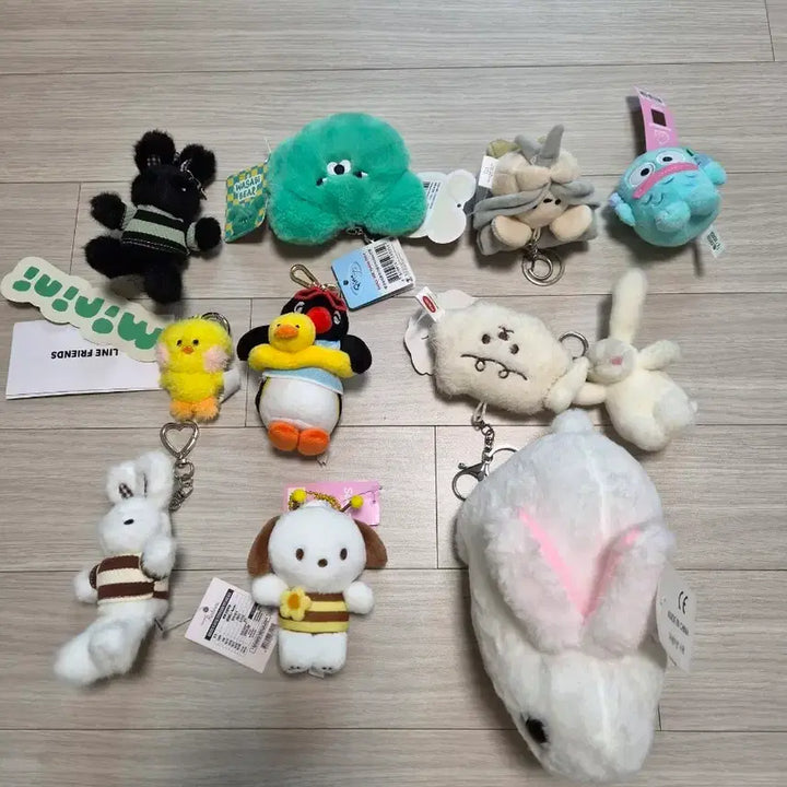 [BUNJANG] Character Doll Keyring Collection / 캐릭터인형키링모음및시티커