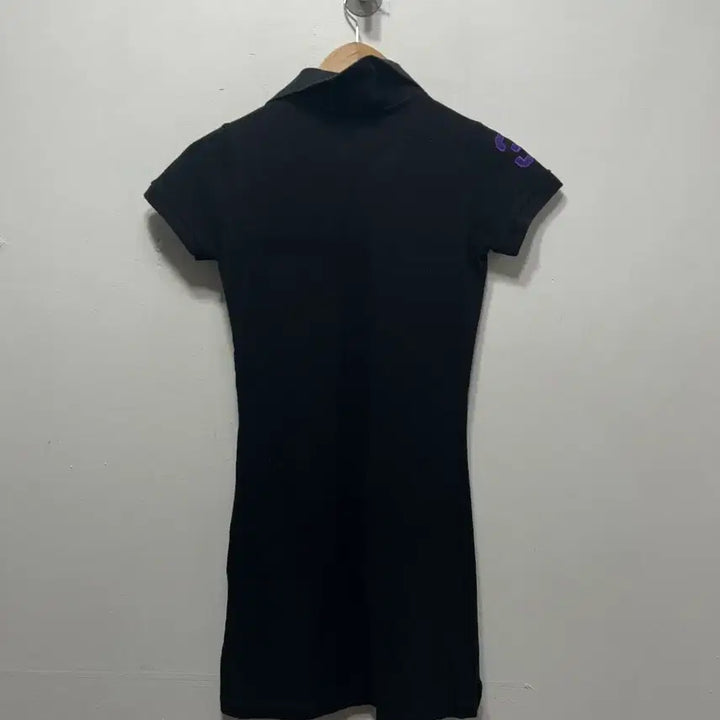 [BUNJANG] Polo Ralph Lauren Black Pique Dress S / 폴로 랄프로렌 블랙 피케 원피스 S