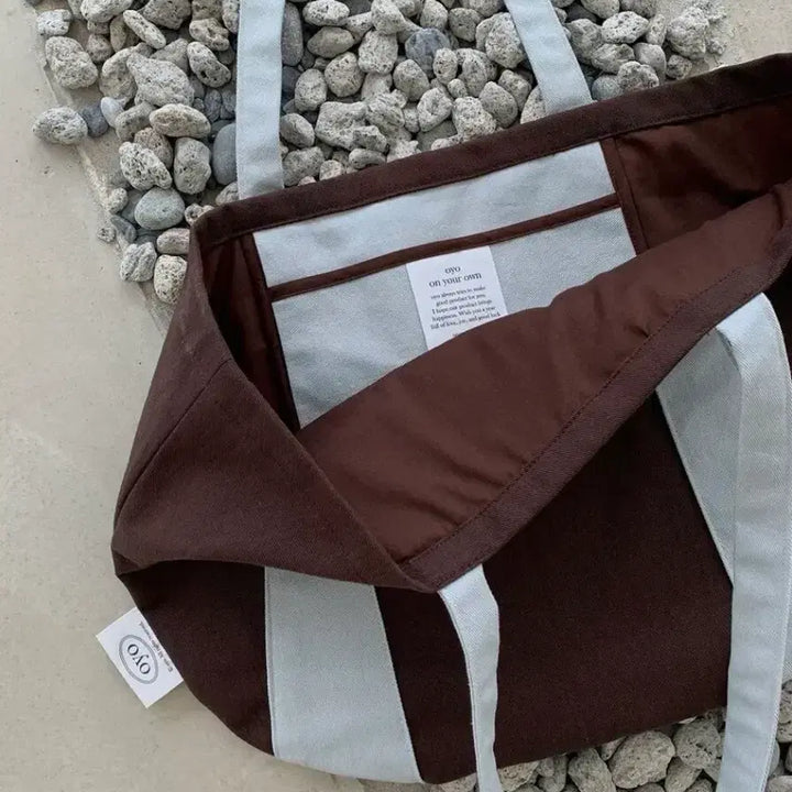 [BUNJANG] Oyo Own Bag Eco Bag Brown / oyo 오요 에코백