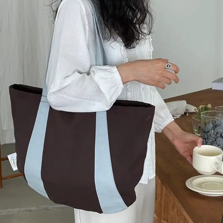 [BUNJANG] Oyo Own Bag Eco Bag Brown / oyo 오요 에코백