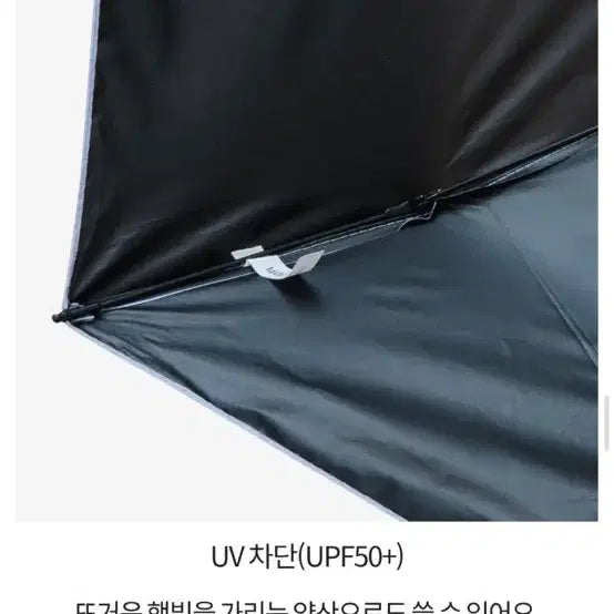 [BUNJANG] Sky Blue 5-Section Mini Umbrella / 새상품)5단 미니 양우산 스카이블루!! 우양산(파우치 포함)