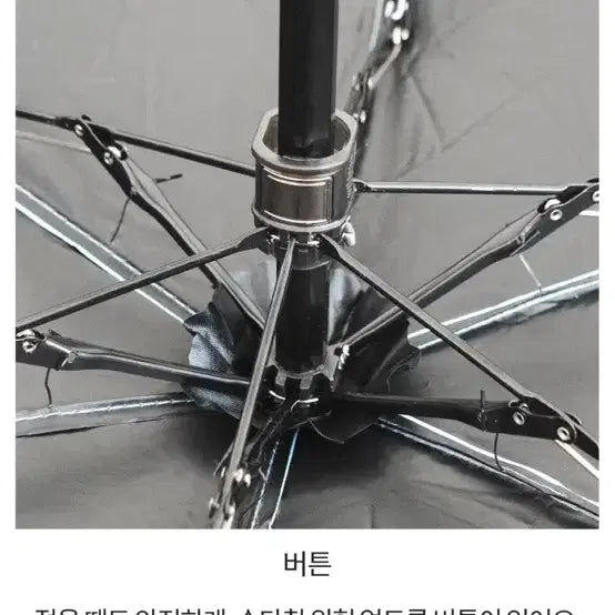 [BUNJANG] Sky Blue 5-Section Mini Umbrella / 새상품)5단 미니 양우산 스카이블루!! 우양산(파우치 포함)