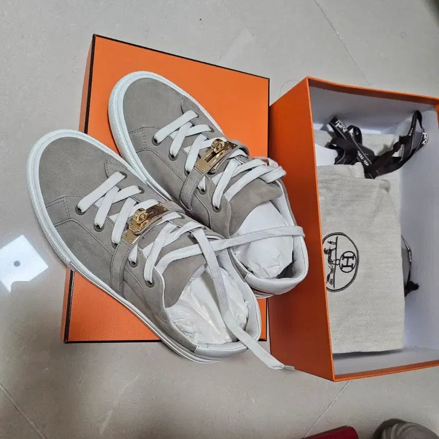 [BUNJANG] Hermès Day Sneaker 38 / 에르메스 데이 스니커즈 38