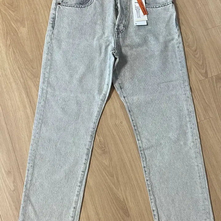 [BUNJANG] Mango Straight Crop Denim Jeans / [새상품] 망고 스트레이트 크롭 데님