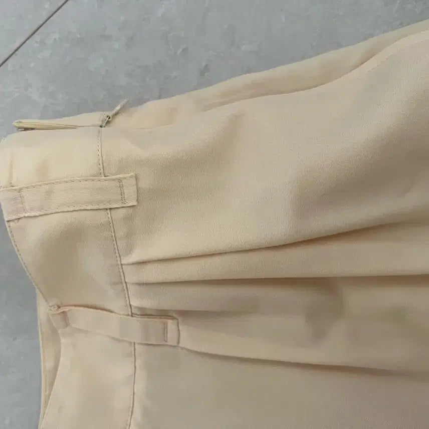 [BUNJANG] System Beige Wide Summer Pants / 시스템 여름팬츠