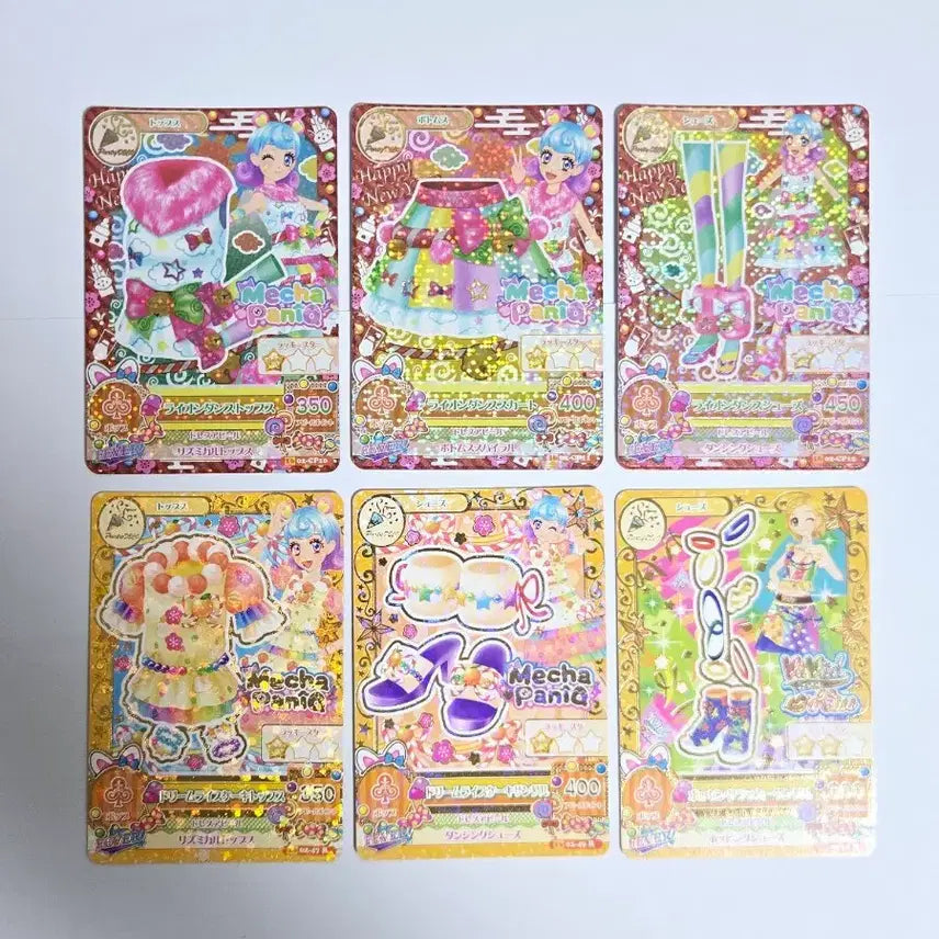 [BUNJANG] Aikatsu Nina &amp; Fre Party Deco Cards Bundle Set / 아이엠스타 카드 파티데코 니나 프레 일괄 아이카츠 일판 캔페인 모후