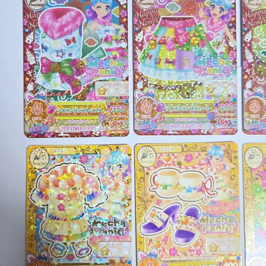 [BUNJANG] Aikatsu Nina &amp; Fre Party Deco Cards Bundle Set / 아이엠스타 카드 파티데코 니나 프레 일괄 아이카츠 일판 캔페인 모후