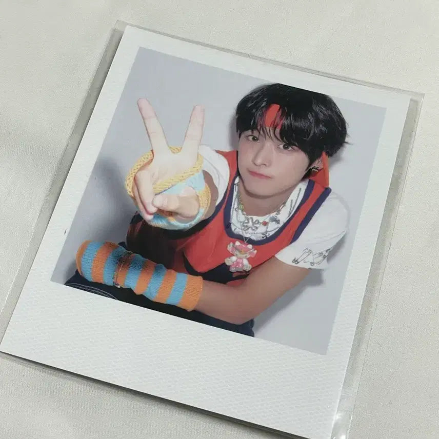 [BUNJANG] NCT WISH Riku Signature Polaroid / 반택포 1.0) 엔시티 위시 미개봉 리쿠 시그 폴라로이드 폴라