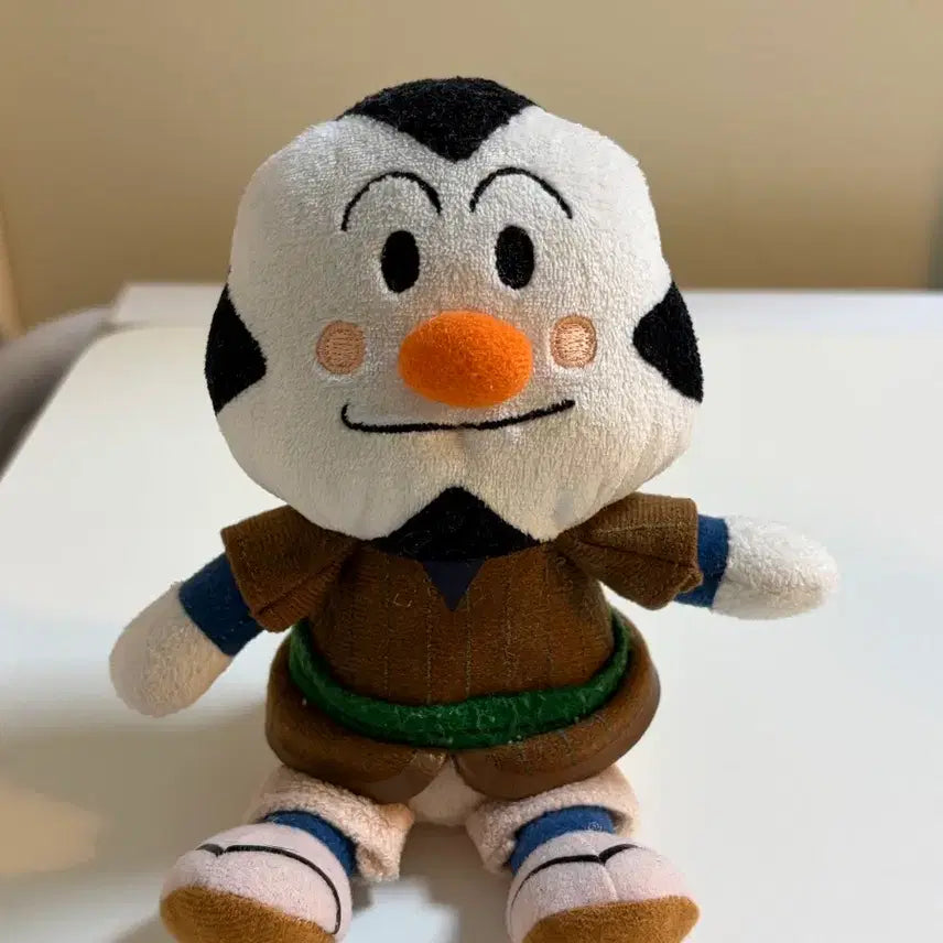 [BUNJANG] 2011 Vintage Anpanman Onigiri-Man Plush Doll / 2011 고전 빈티지 호빵맨 주먹밥 인형