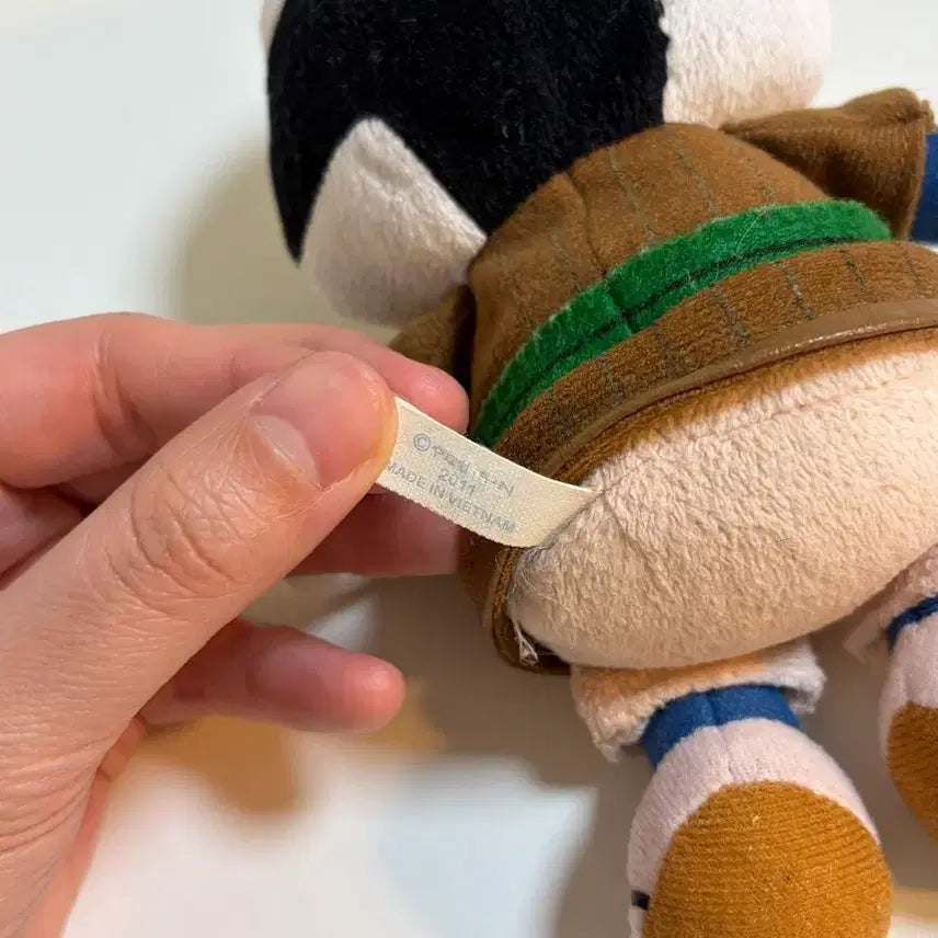 [BUNJANG] 2011 Vintage Anpanman Onigiri-Man Plush Doll / 2011 고전 빈티지 호빵맨 주먹밥 인형