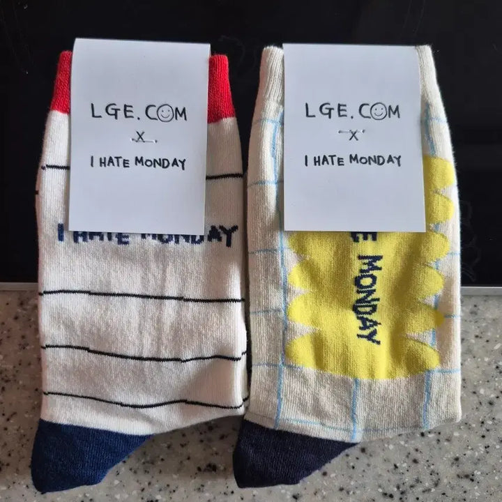 [SOLD OUT] [새상품] 아이헤이트먼데이 양말 2켤레 일괄