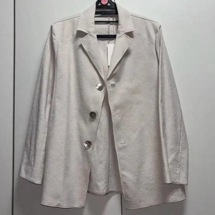 [BUNJANG] Refrain Summer Three-Button Jacket Linen Jacket / (새상품) 리플레인 썸머 쓰리버튼 자켓 린넨 재킷