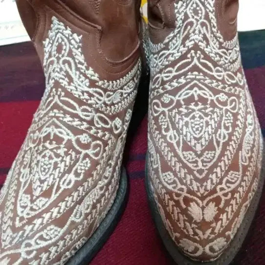 [BUNJANG] Vintage Juarez Nubuck Leather Western Boots / 빈티지 후아레즈 웨스턴 부츠 가격인하! 오늘까지만 이가격