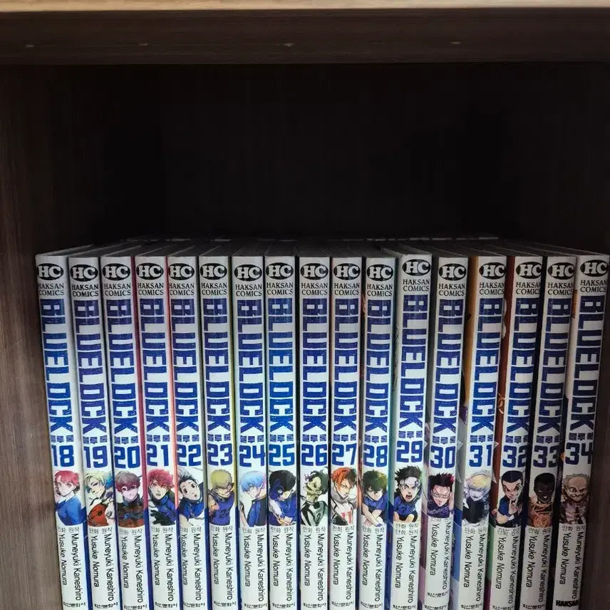 [BUNJANG] Blue Lock Volumes 1-34 Manga / 블루록 1~34권