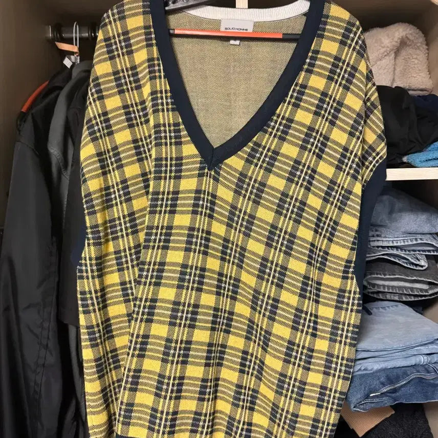 [BUNJANG] Solid Homme Oversized Vest / 솔리드옴므 오버 베스트