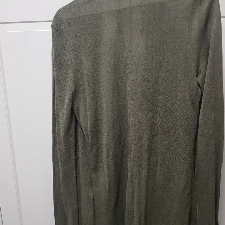 [BUNJANG] Calvin Klein Long Cardigan Khaki XS / 캘빈클라인 롱가디건 카키색 xs