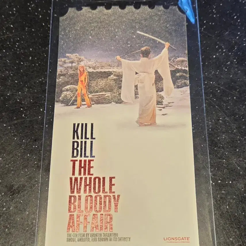 [SOLD OUT] 킬 빌 오리지널 티켓 뽁뽁이 포장
