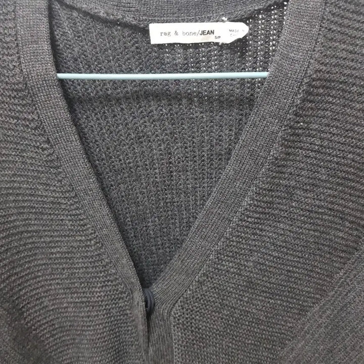 [BUNJANG] Rag &amp; Bone Long Cardigan Charcoal S / 랙앤본 롱 가디건 차콜색 s